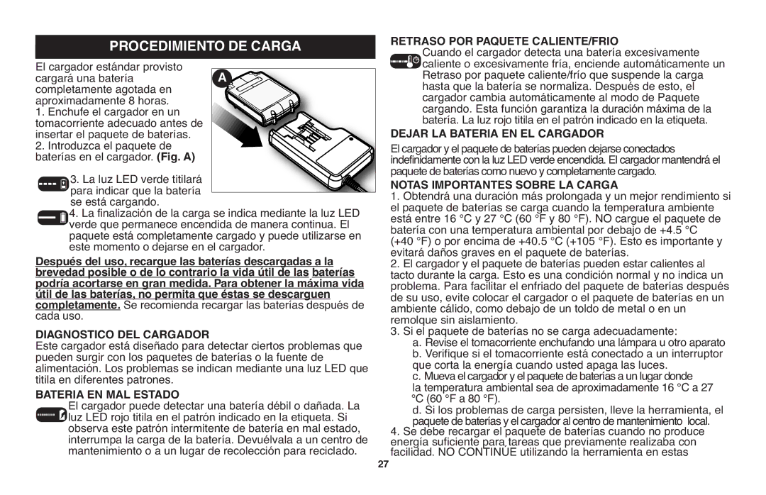 Black & Decker LSW20 instruction manual Cadaompletamenteuso, Facilidad. no Continúe utilizando la herramienta en estas 