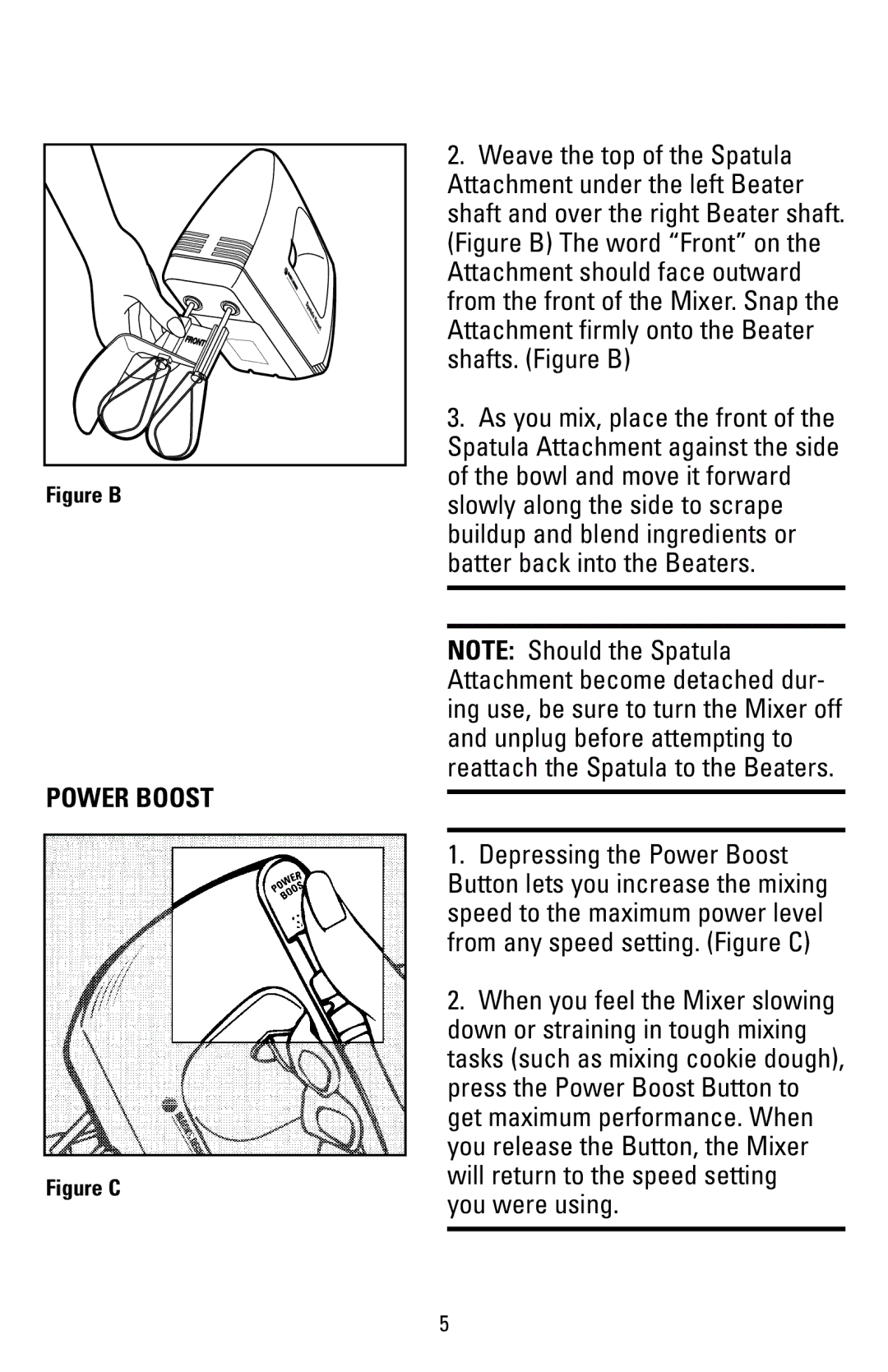 Black & Decker M205S, M200P manual Power Boost, You were using 