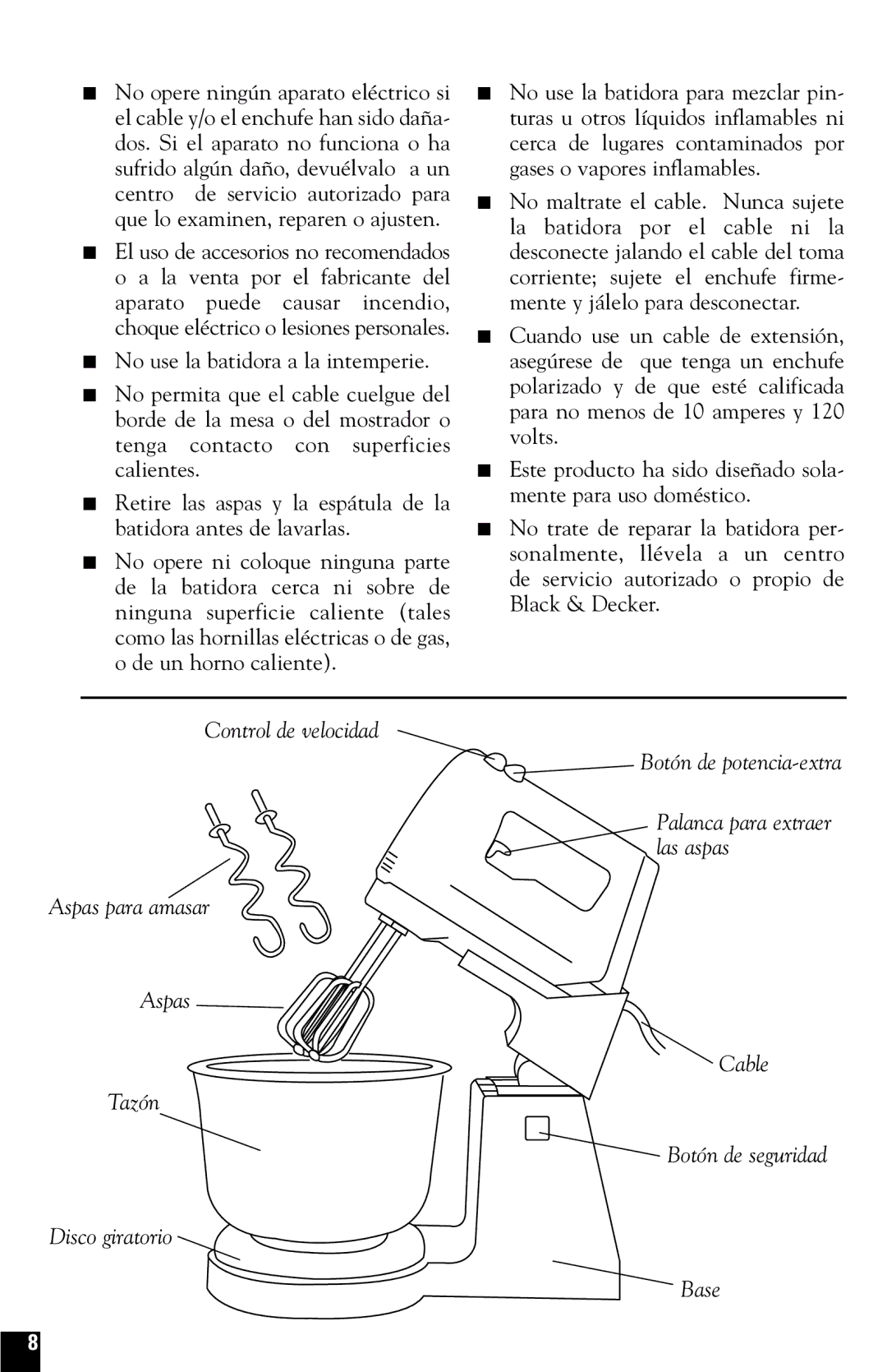 Black & Decker M275 manual 