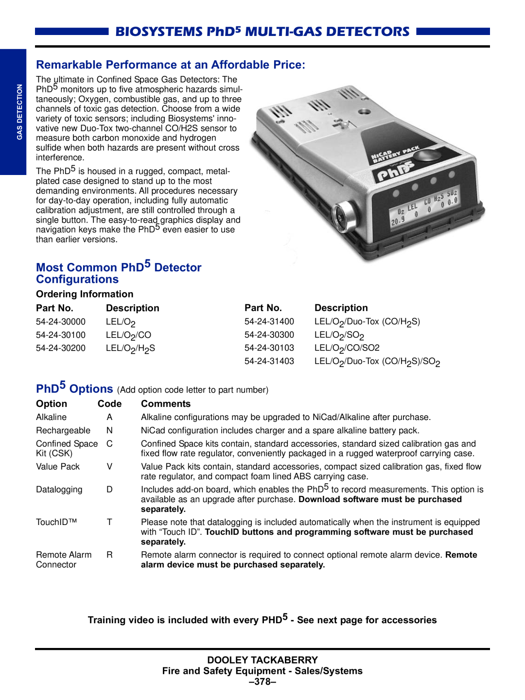 Black & Decker MULTI-GAS DETECTORS manual BIOSYSTEMS PhD5 MULTI-GASDETECTORS, Remarkable Performance at an Affordable Price 