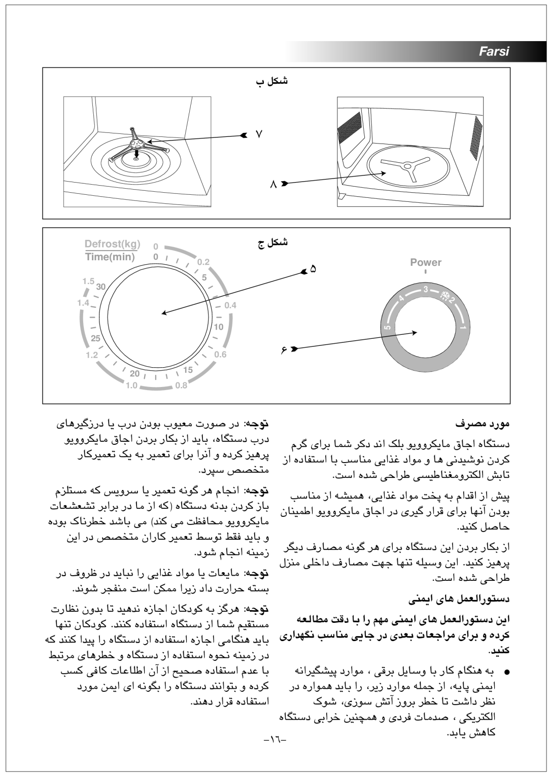 Black & Decker MY2000PSA manual ﻞﮑﺷ, ﻑﺮﺼﻣ ﺩﺭﻮﻣ, ﻪﻌﻟﺎﻄﻣ ﺖﻗﺩ ﺎﺑ ﺍﺭ ﻢﻬﻣ ﯽﻨﻤﯾﺍ ﯼﺎﻫ ﻞﻤﻌﻟﺍﺭﻮﺘﺳﺩ ﻦﯾﺍ, ﺪﯿﻨﮐ 