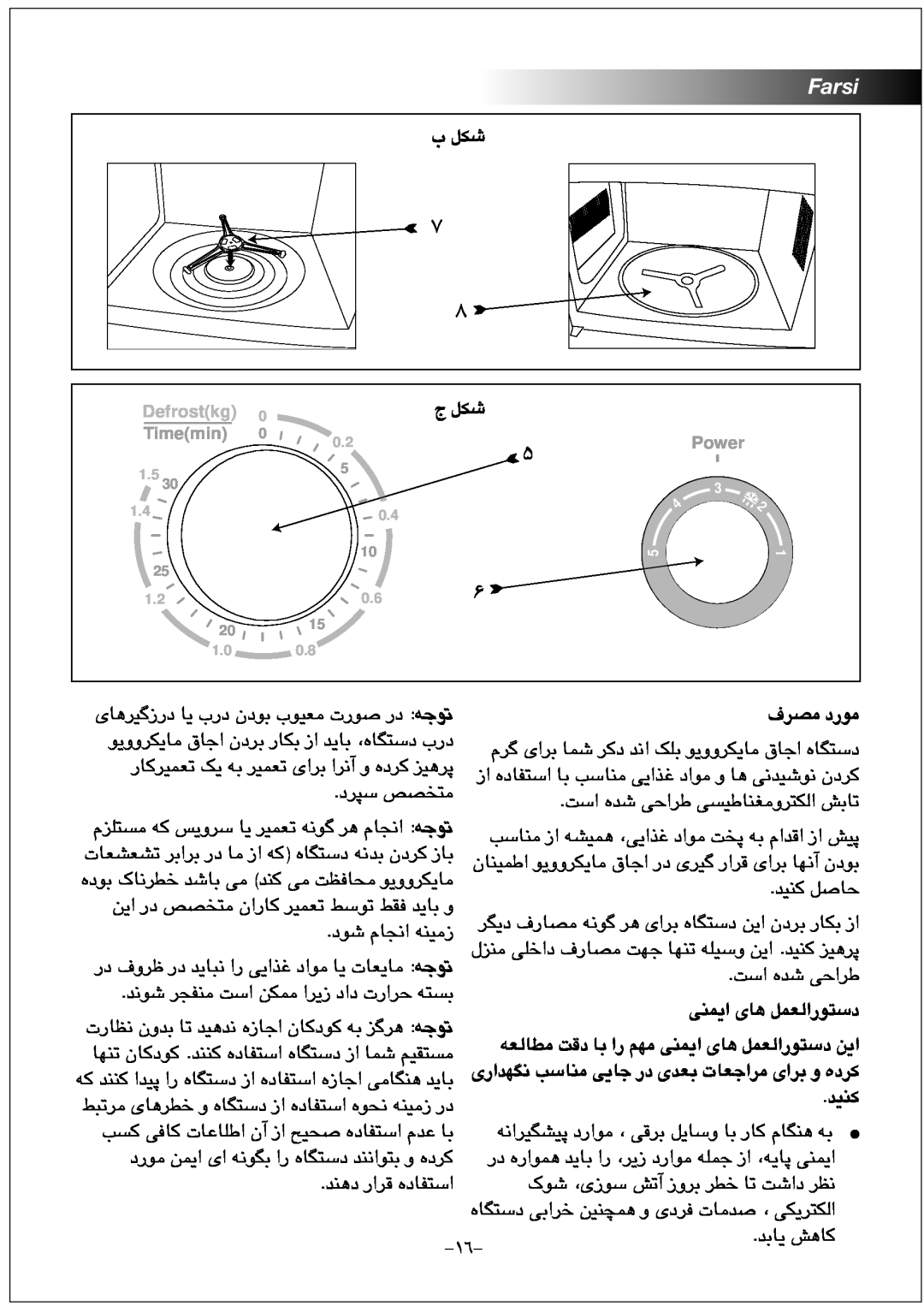 Black & Decker MY2000PSA manual Farsi, ﺏ ﻞﮑﺷ, ﺝ ﻞﮑﺷ, ﻑﺮﺼﻣ ﺩﺭﻮﻣ, ﻪﻌﻟﺎﻄﻣ ﺖﻗﺩ ﺎﺑ ﺍﺭ ﻢﻬﻣ ﯽﻨﻤﯾﺍ ﯼﺎﻫ ﻞﻤﻌﻟﺍﺭﻮﺘﺳﺩ ﻦﯾﺍ, ﺪﯿﻨﮐ 