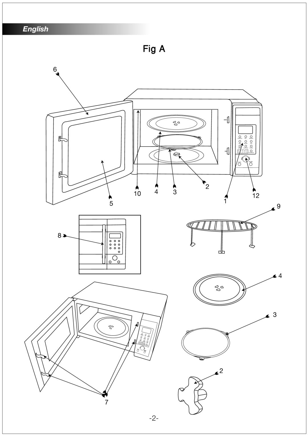 Black & Decker MZ32PCSSI manual Fig a 