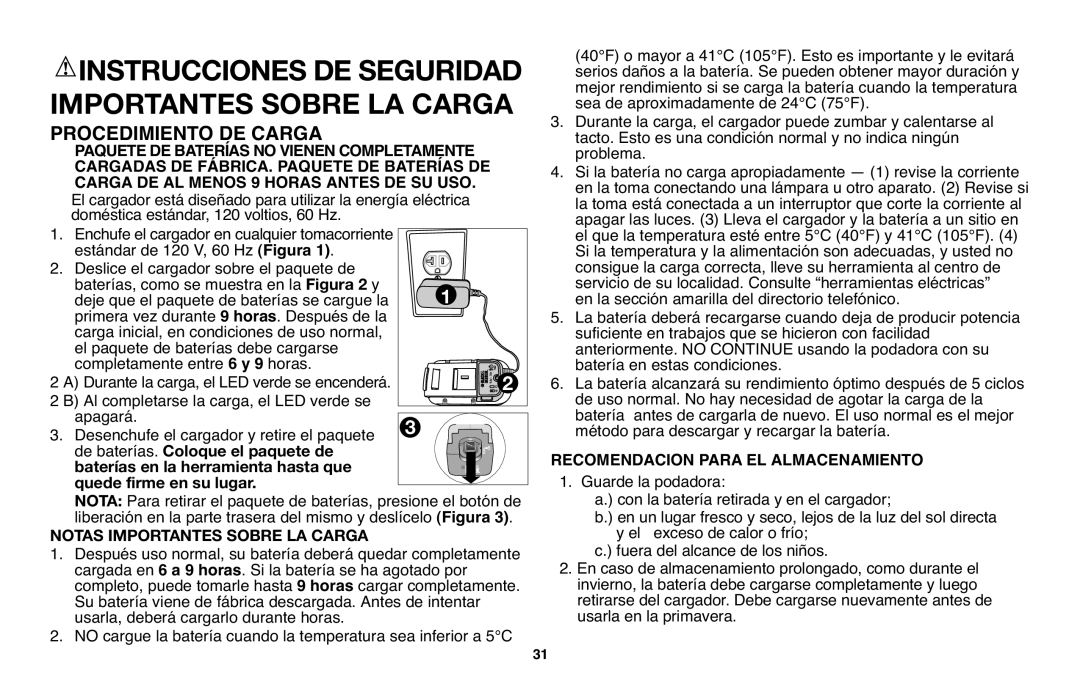 Black & Decker NHT518 Paquetede Bateríasno Vienen Completamente, Cargadas DE FÁBRICA. Paquete DE Baterías DE 