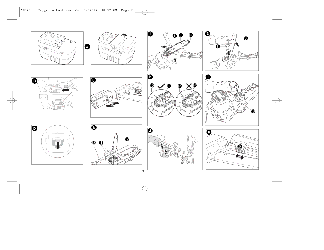 Black & Decker 90520380, NLP1800 instruction manual 1615 