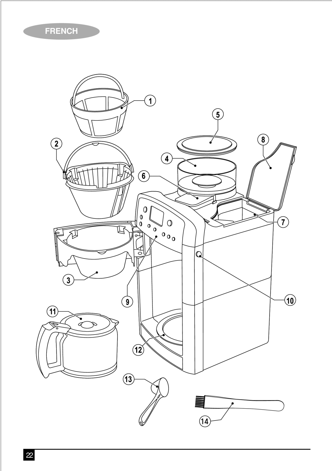 Black & Decker PRCM500 manual French 