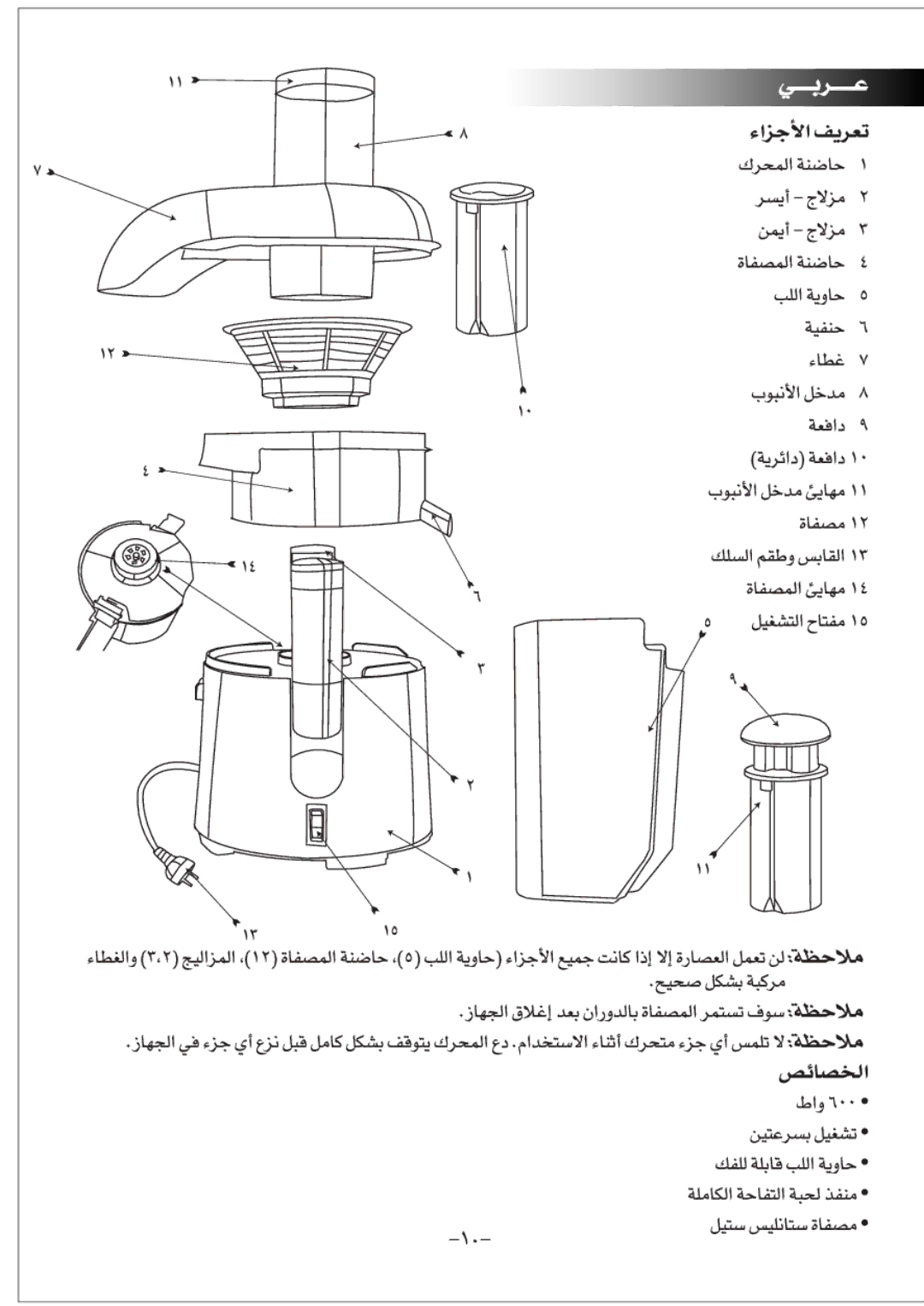 Black & Decker PRJE600 manual 