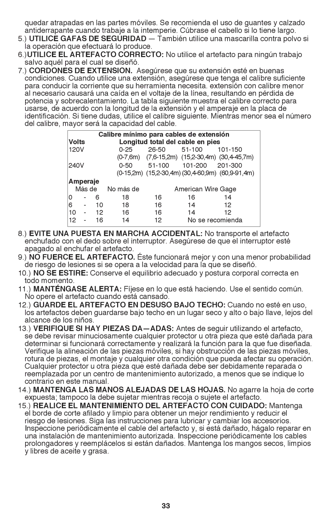 Black & Decker PSL12 instruction manual Volts 