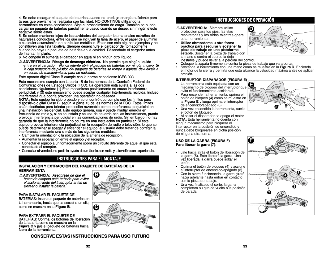 Black & Decker PSL12 instruction manual Instrucciones De Operación, Instrucciones Para El Montaje 