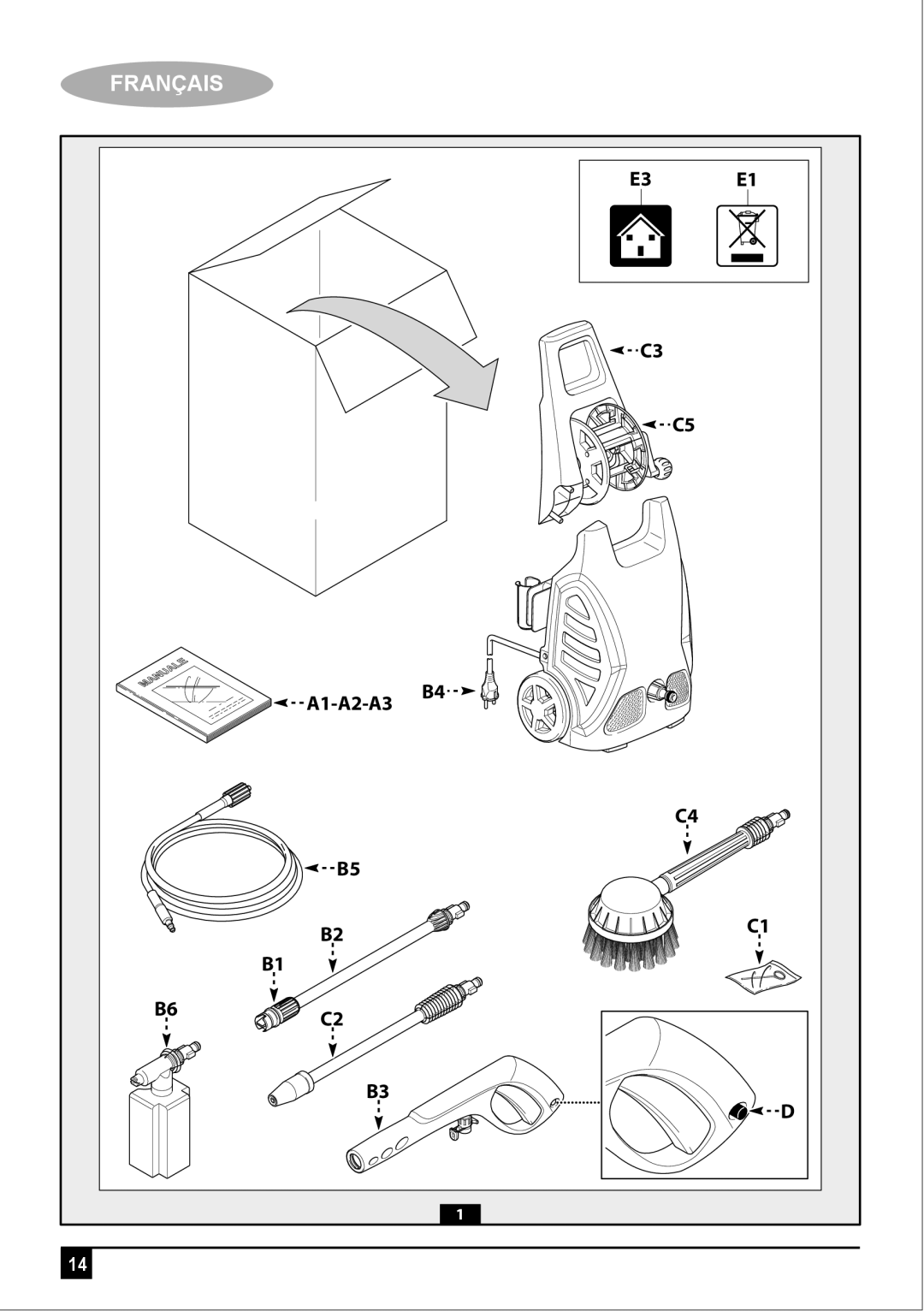 Black & Decker PW1700SPM manual Français 