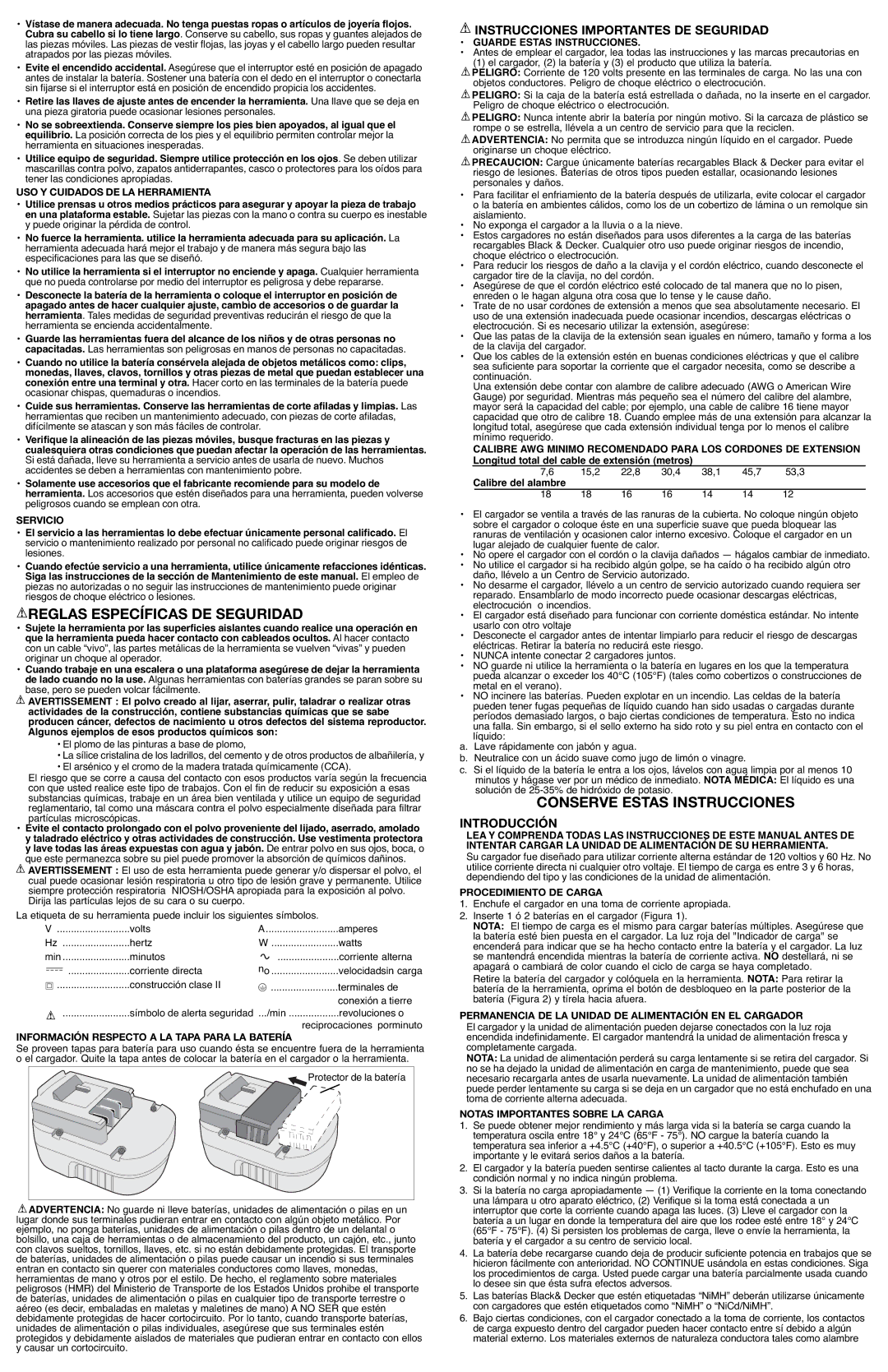 Black & Decker 5146694-00, QP1800 Reglas Específicas DE Seguridad, Instrucciones Importantes DE Seguridad, Introducción 