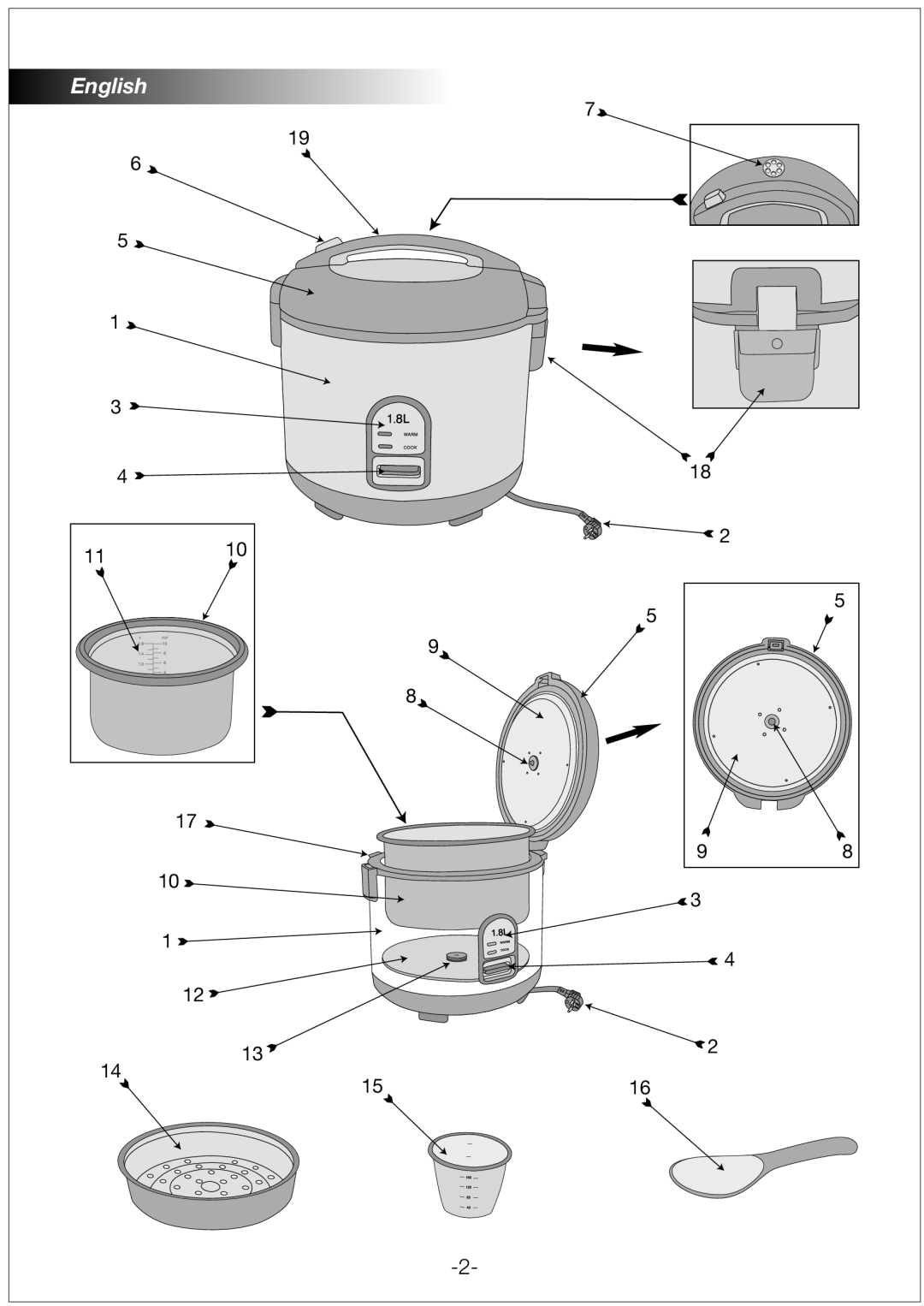 Black & Decker RC1820 manual English 