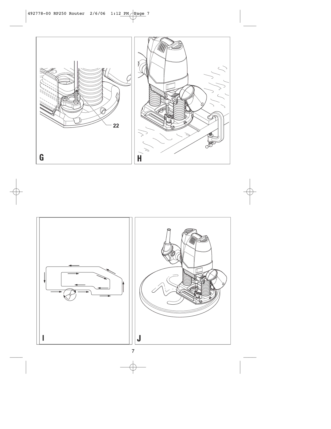 Black & Decker RP250 instruction manual 112 PM 