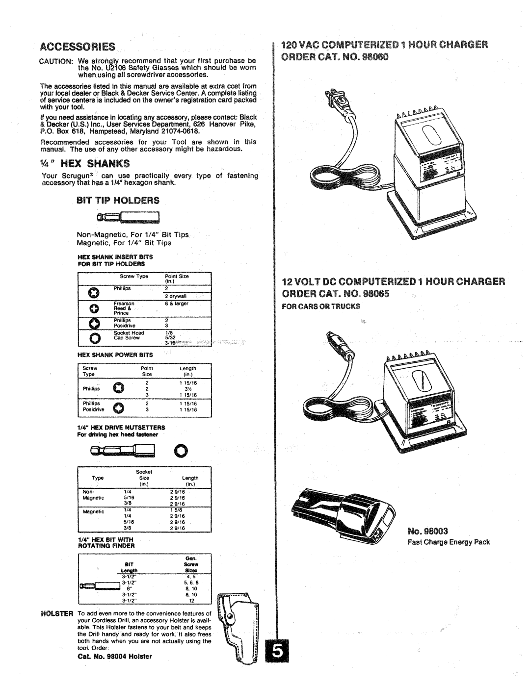 Black & Decker Scrugun manual 