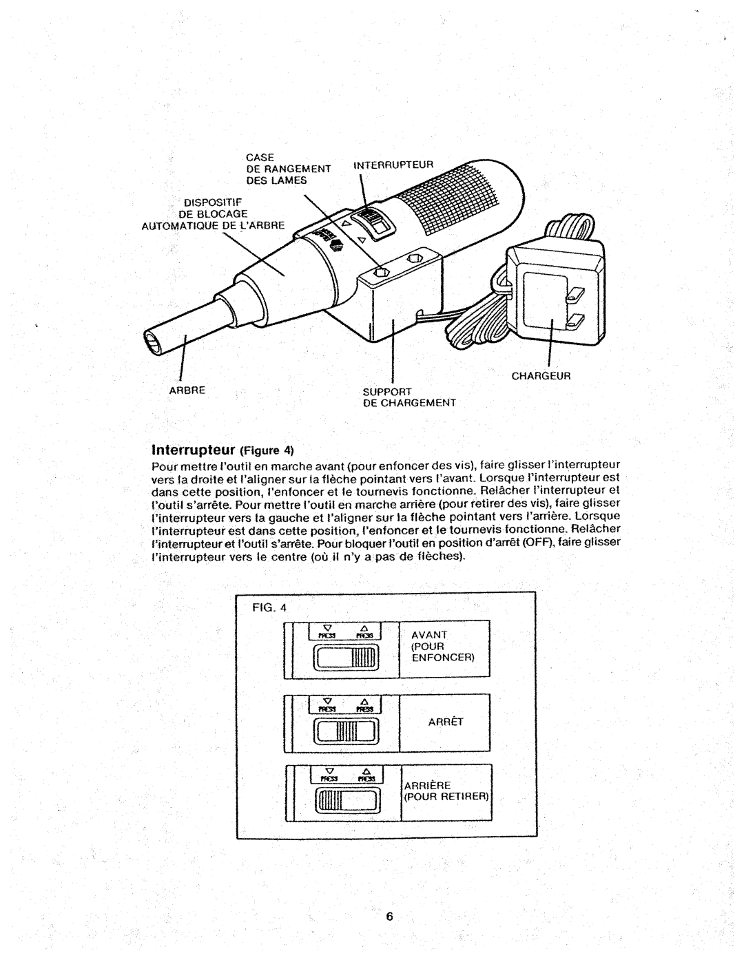 Black & Decker SD1000 manual 