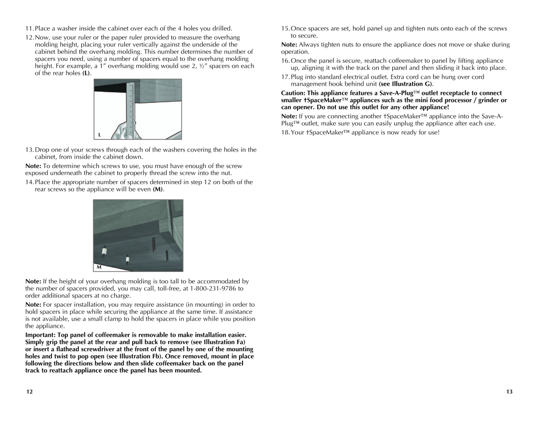 Black & Decker SDC750, SDC740B manual 