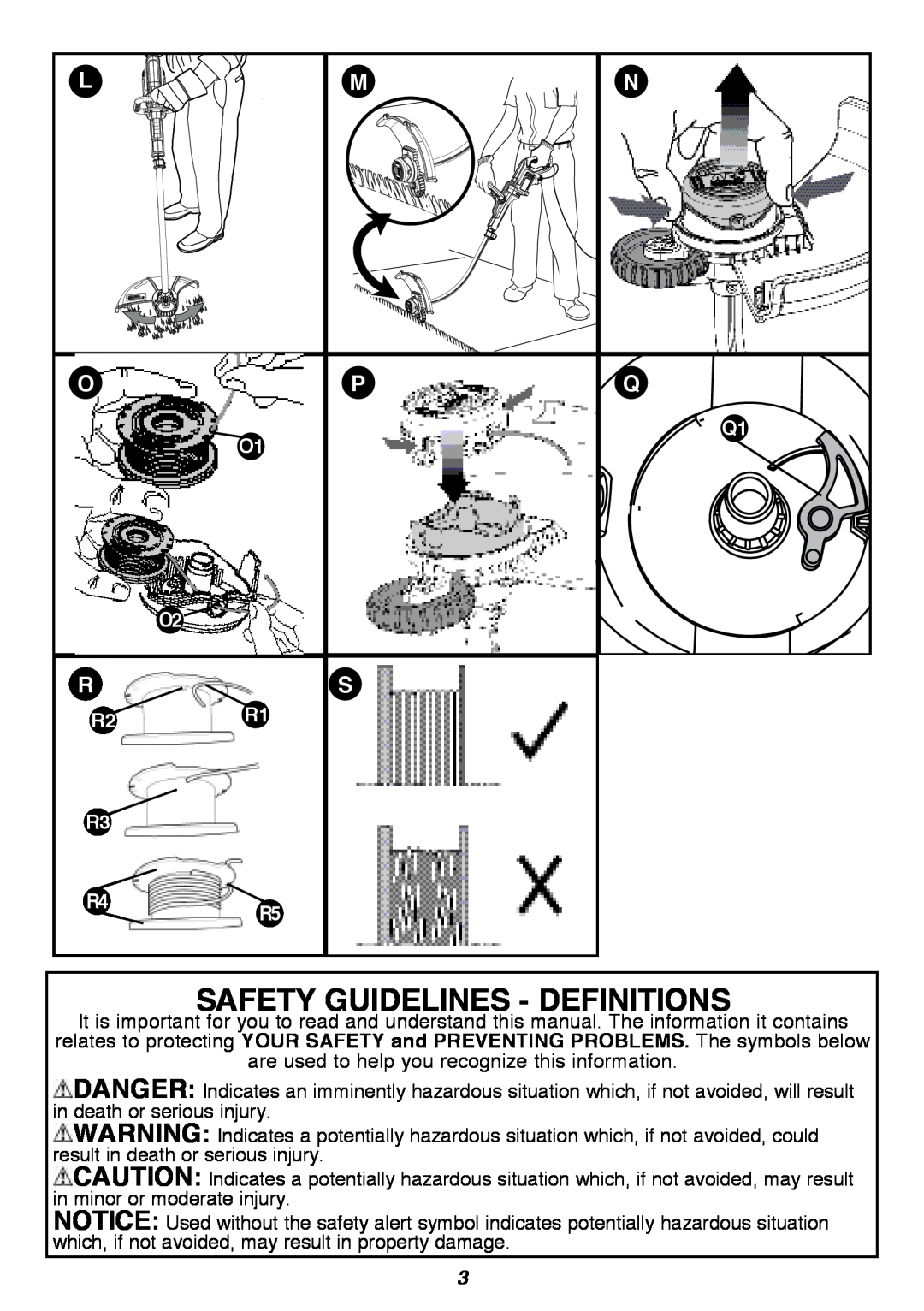 Black & Decker SF-080 instruction manual Safety Guidelines - Definitions 