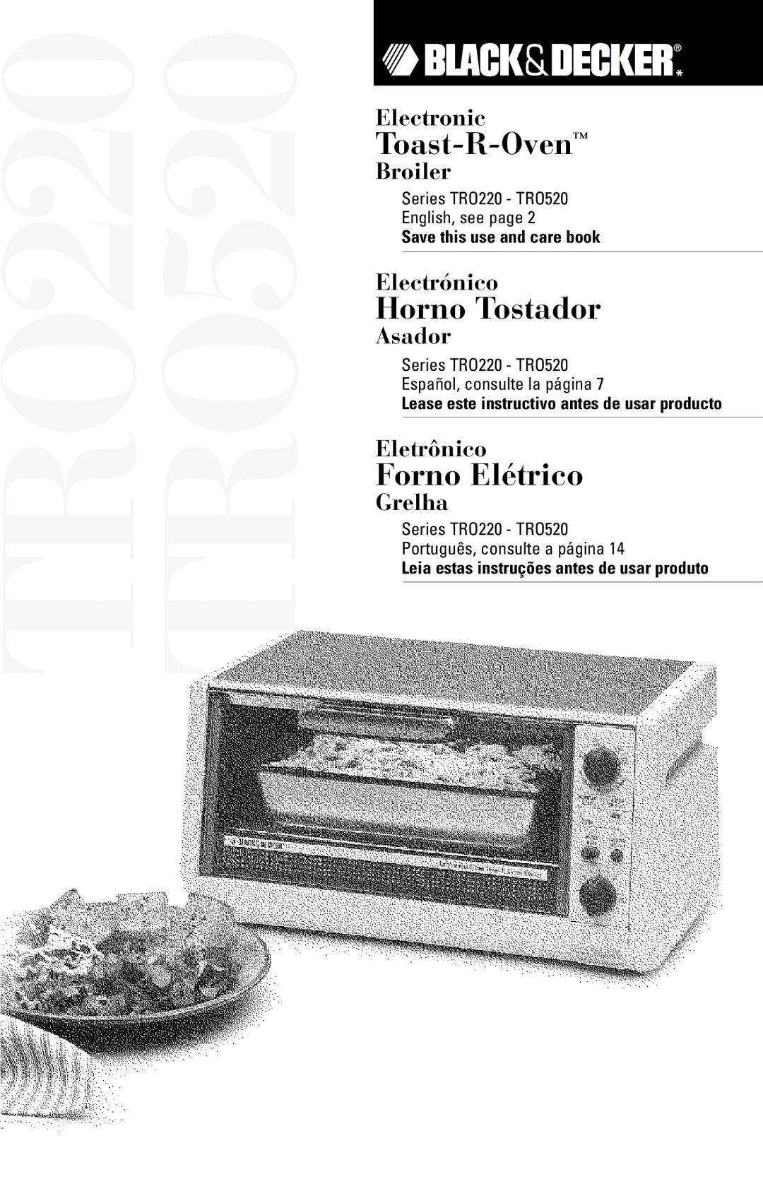 Black & Decker manual TRO220 TRO520 