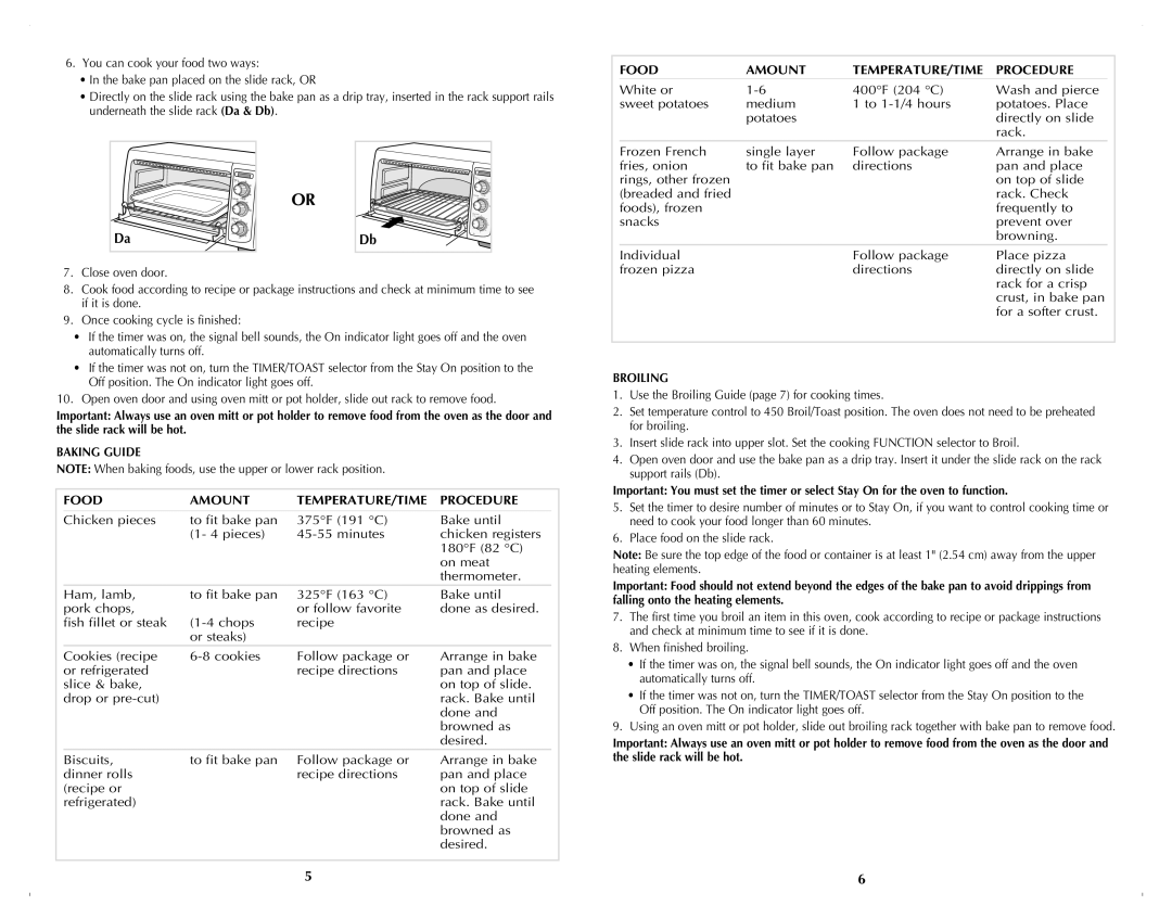 Black & Decker TRO4050B manual 