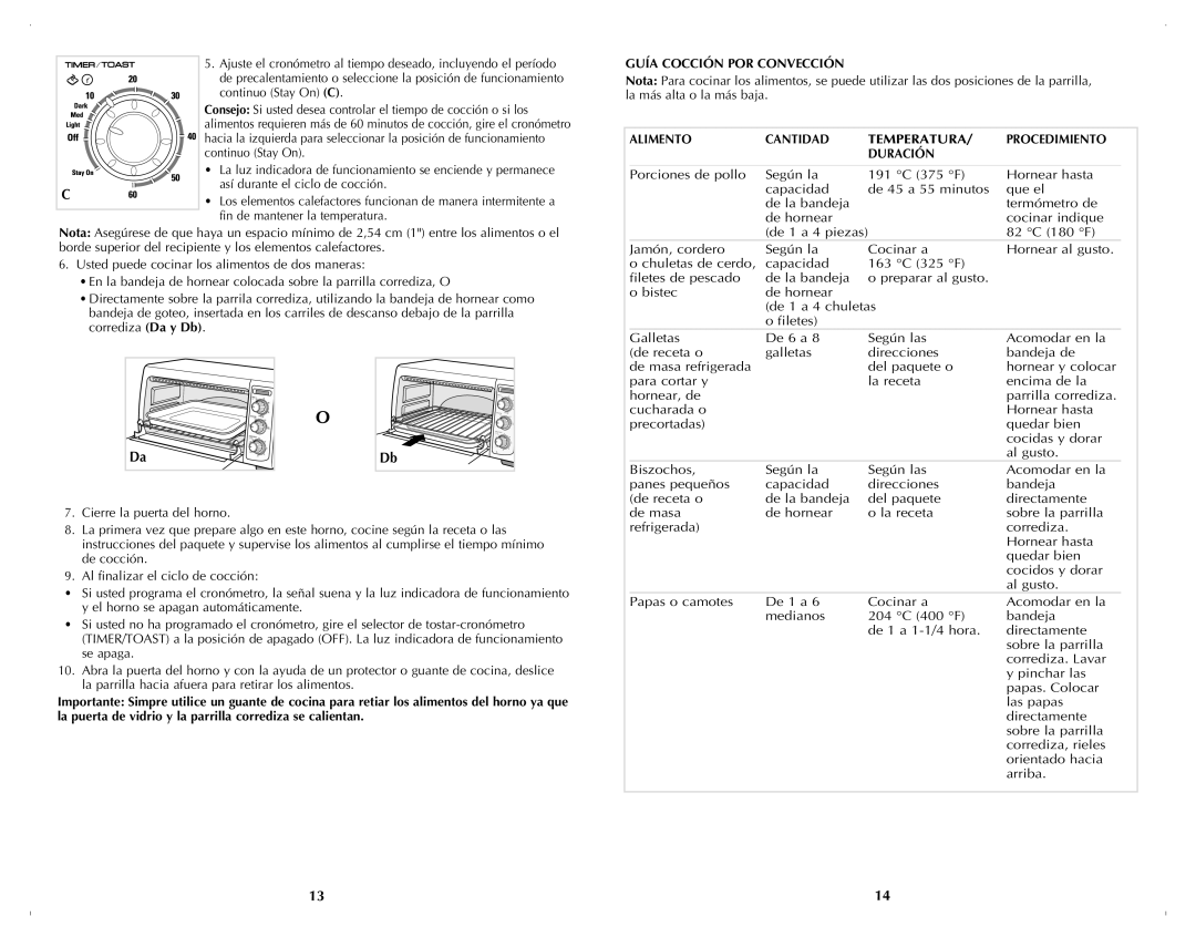 Black & Decker TRO4070B manual 