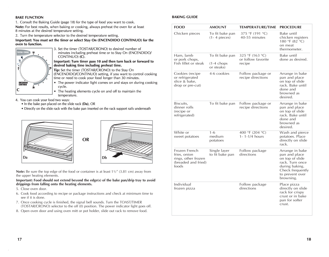 Black & Decker TRO421 manual 