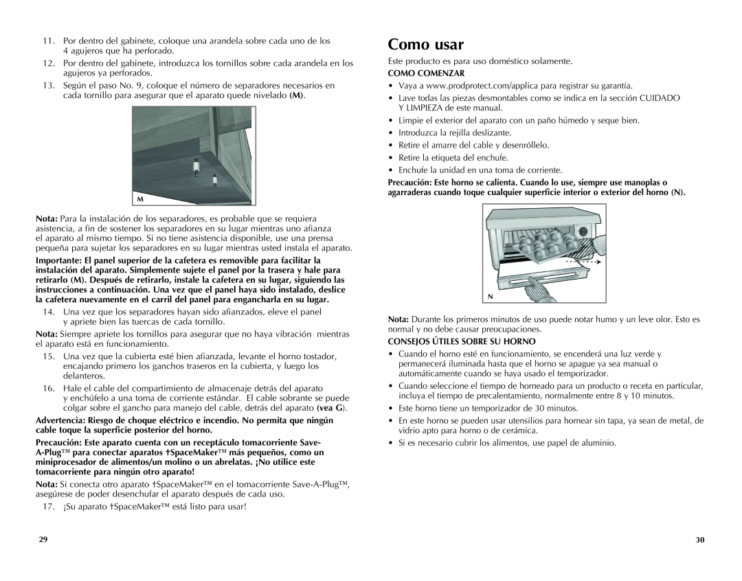 Black & Decker TROS1500B manual Como usar 
