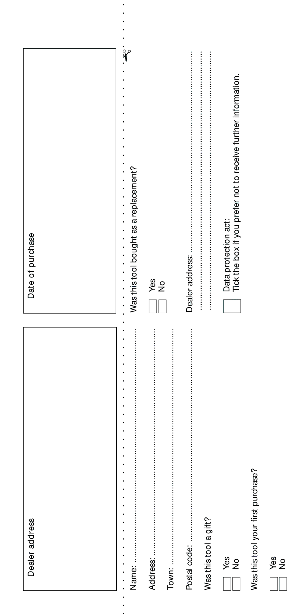 Black & Decker VE100K manual Dealeraddress 