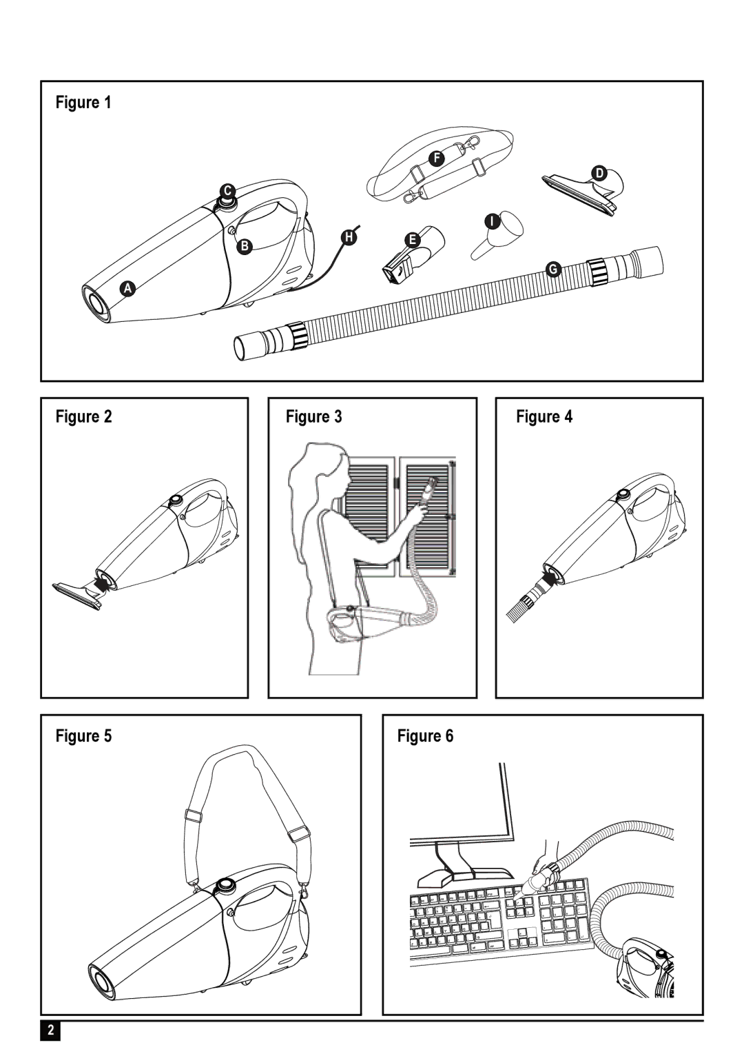 Black & Decker VH801 manual Bh E 