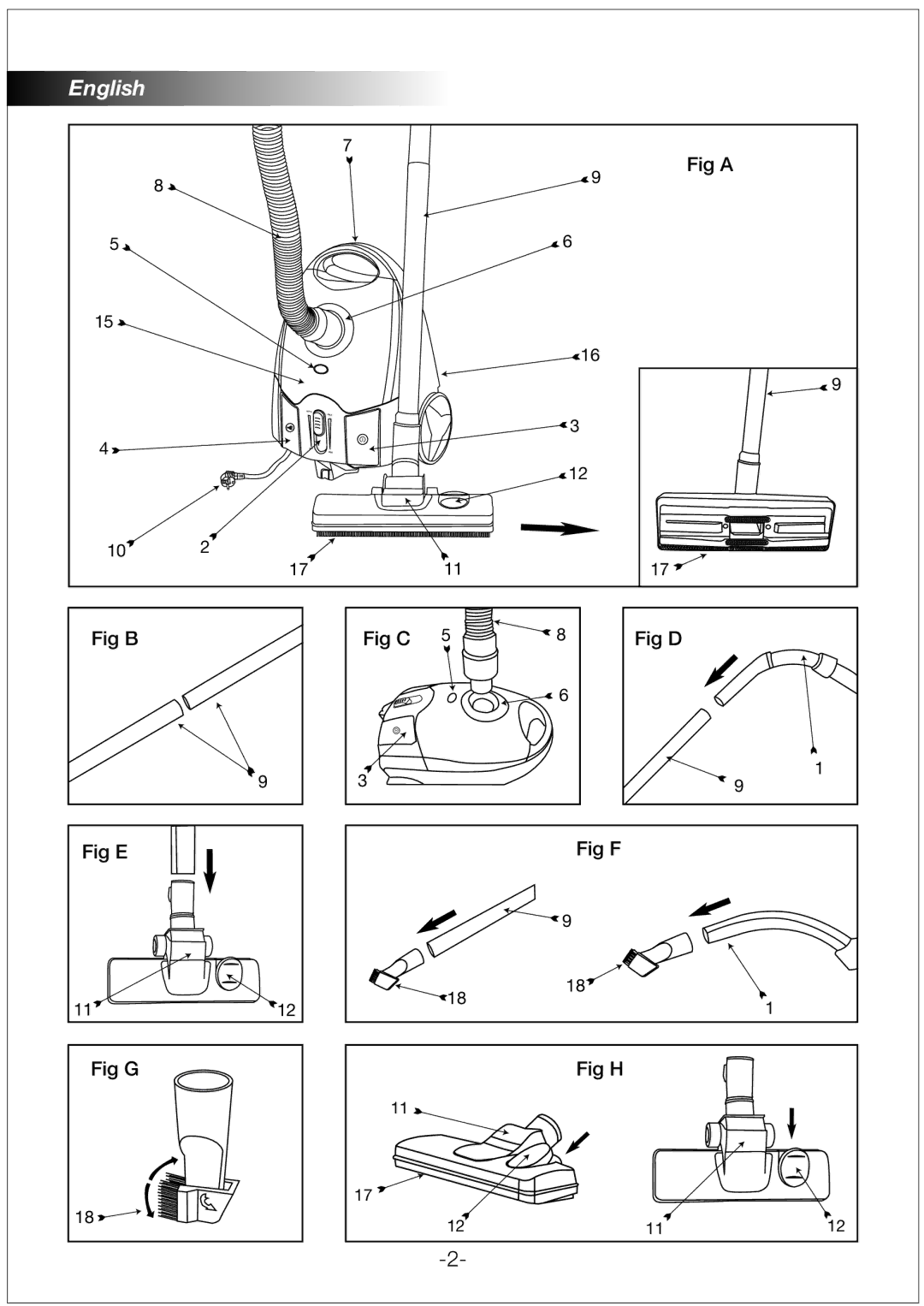 Black & Decker VM1430 manual English 