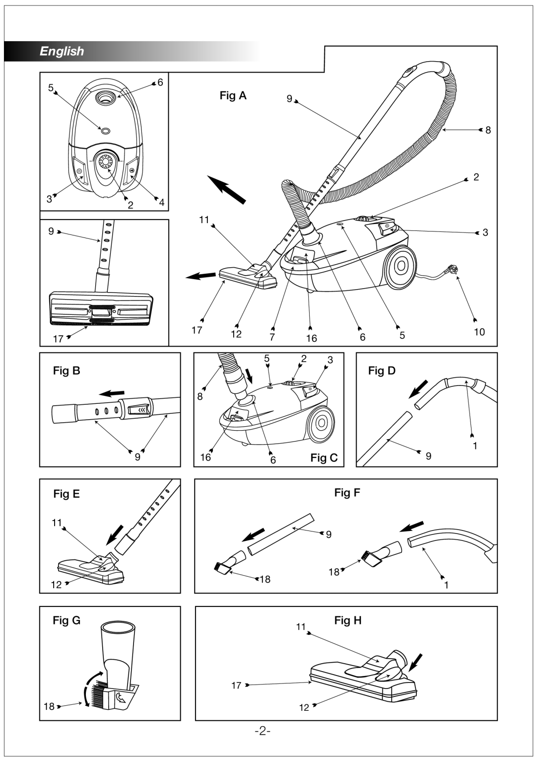 Black & Decker VM1630 manual English 