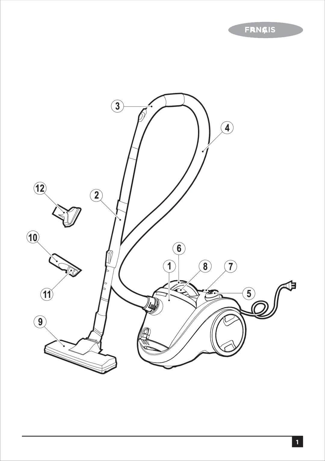 Black & Decker VM1650 manual Français 