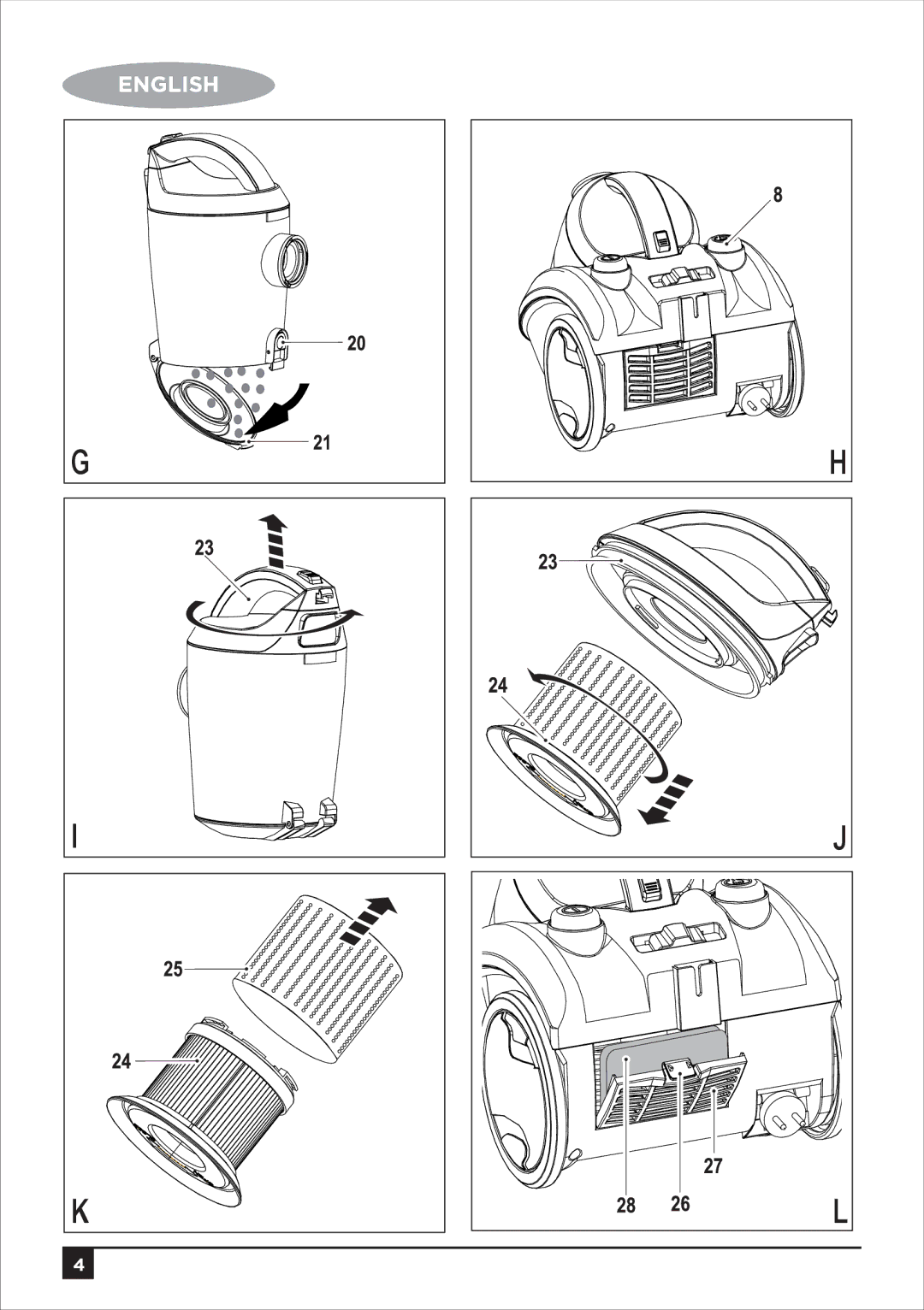 Black & Decker VM1650 manual English 