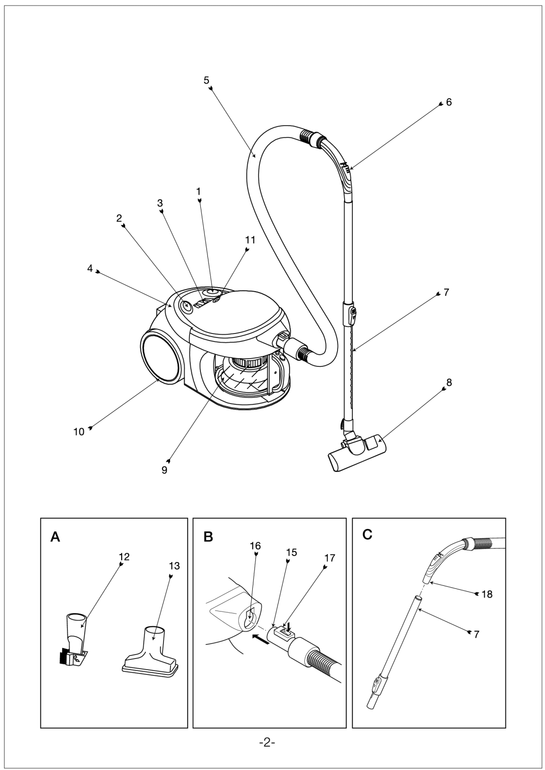 Black & Decker VM2040 manual 