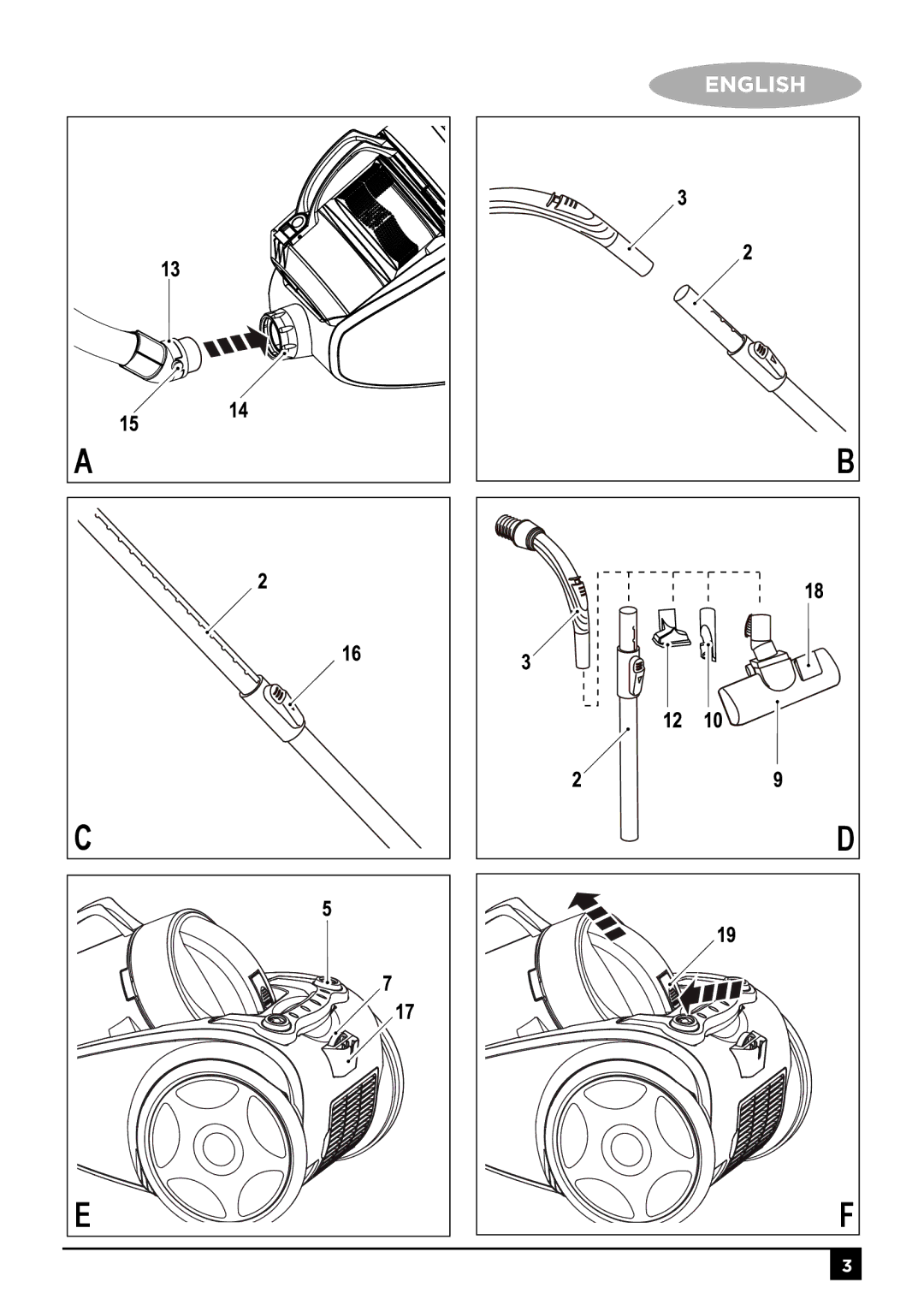 Black & Decker VO1850 manual English 