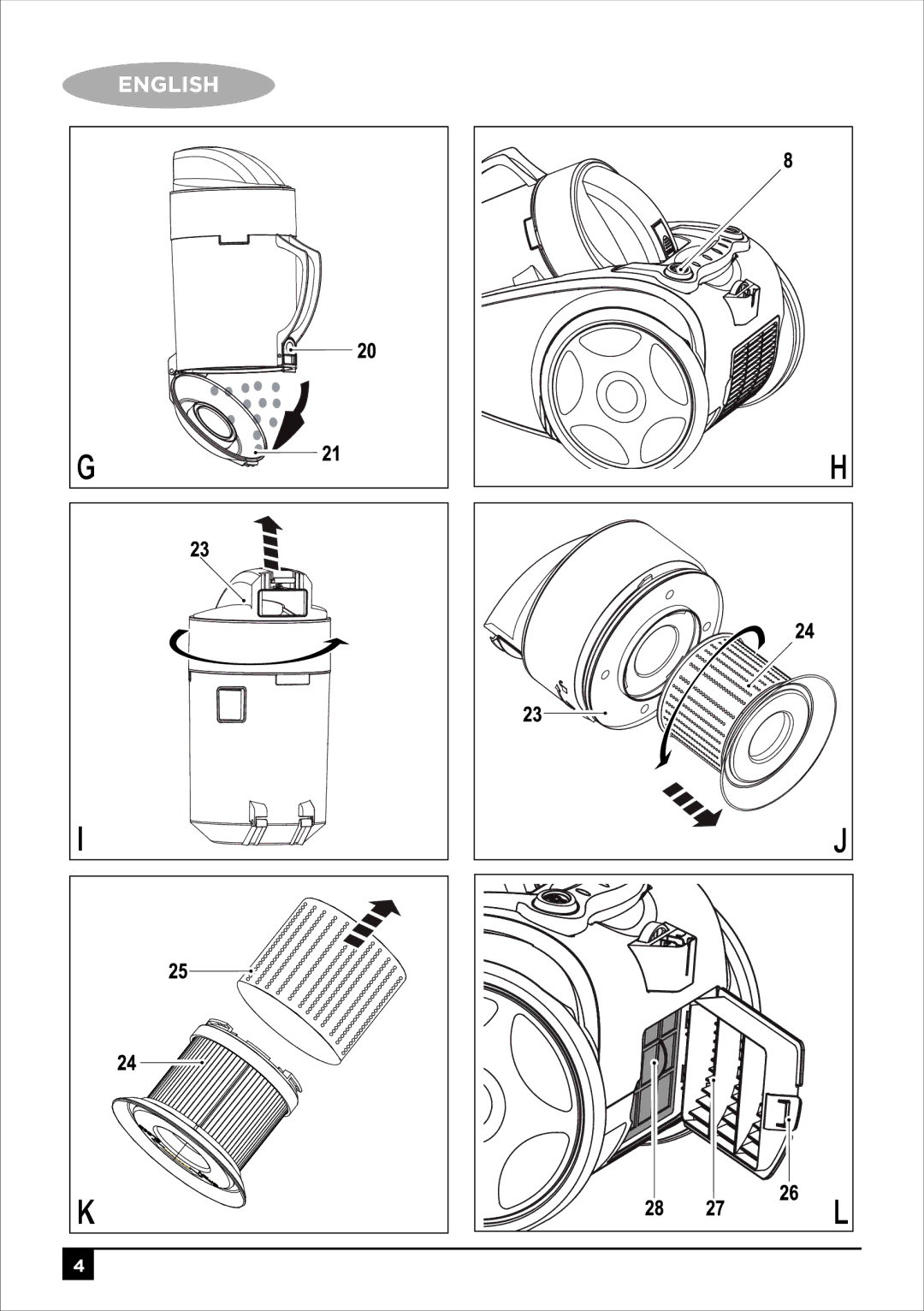 Black & Decker VO1850 manual English 