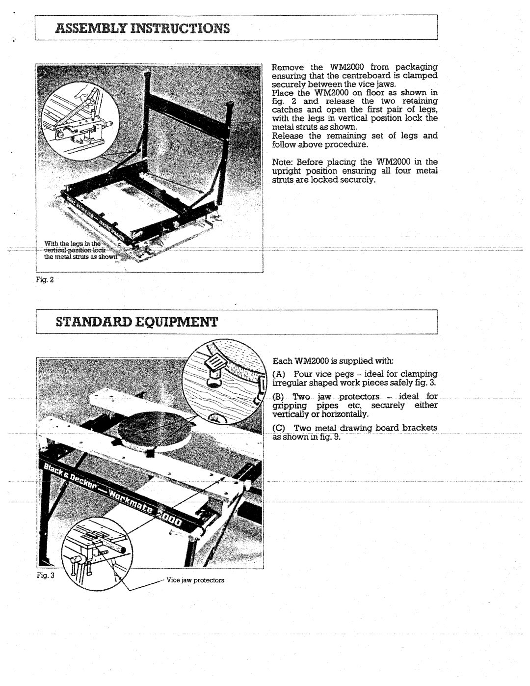 Black & Decker WM2000 manual 