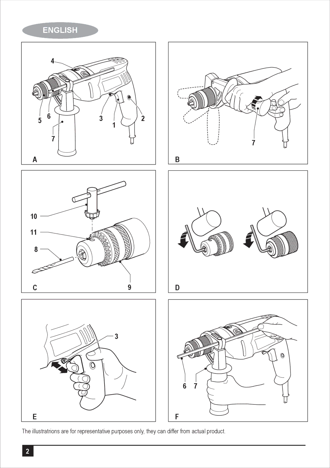 Black & Decker HD4810/HD5010 HD5010A5/HD5010KHA7/ HD5010VA5/ HD5513KA40/ HD5513KHA/HD5513V manual English 