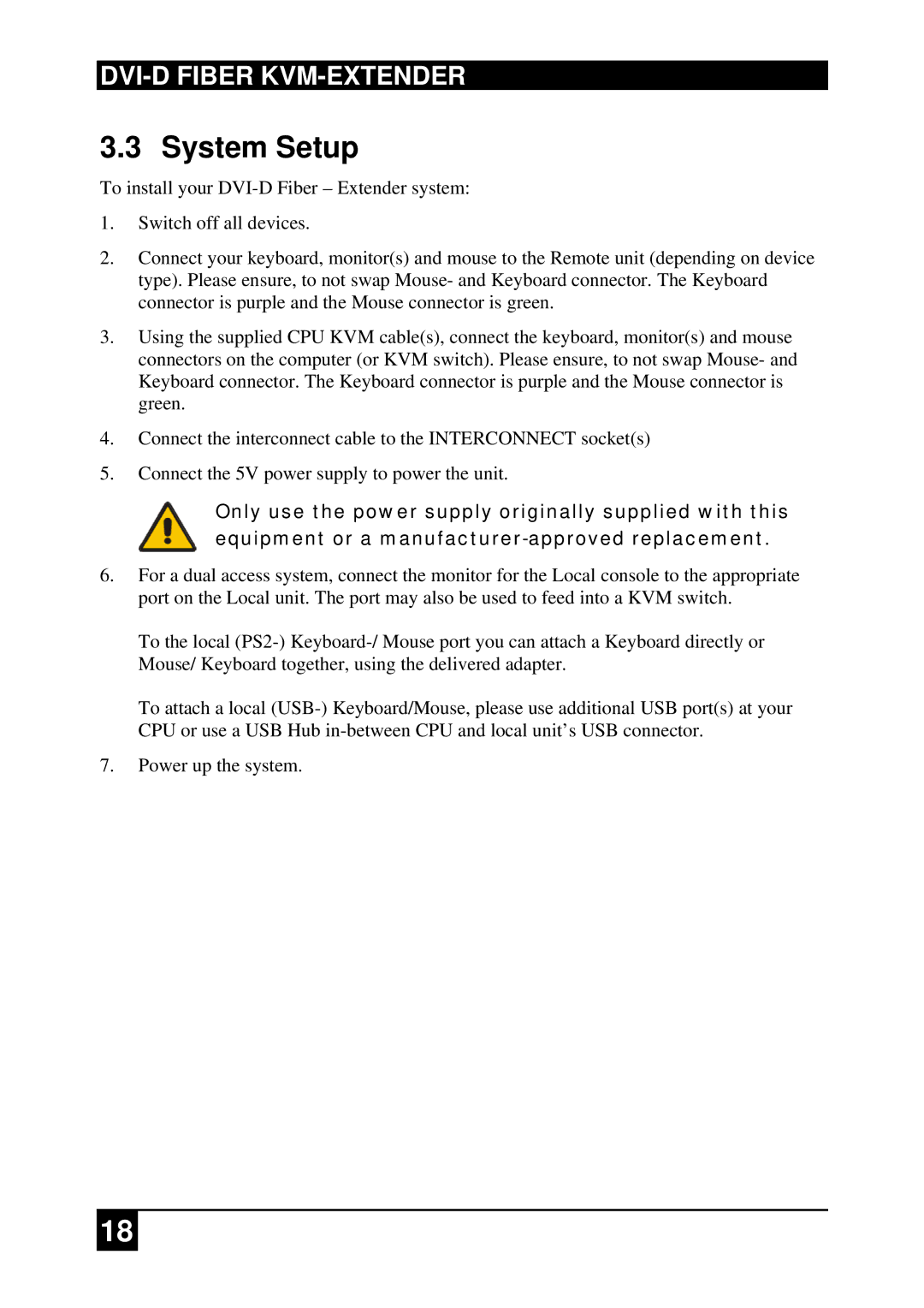 Black Box ACS2009A-R2-xx, ACS4222A-R2-xx, ACS2228A-R2-xx ACS4001A-R2-xx, ACS4022A-R2-xx ACS4201A-R2-xx manual System Setup 