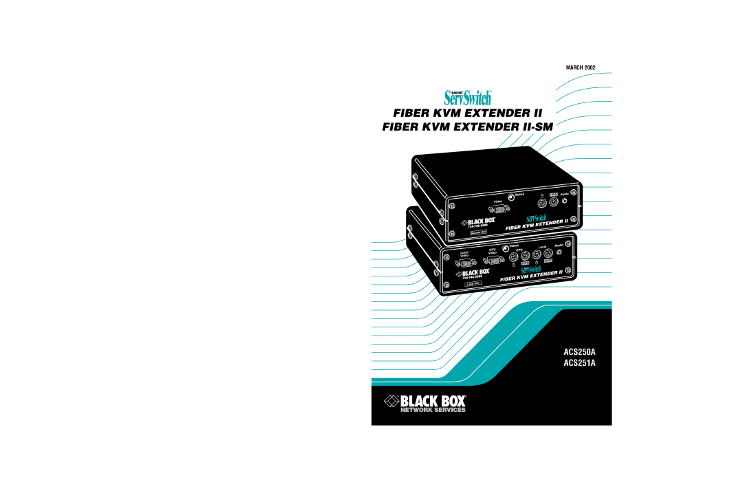 Black Box manual ACS250A ACS251A 