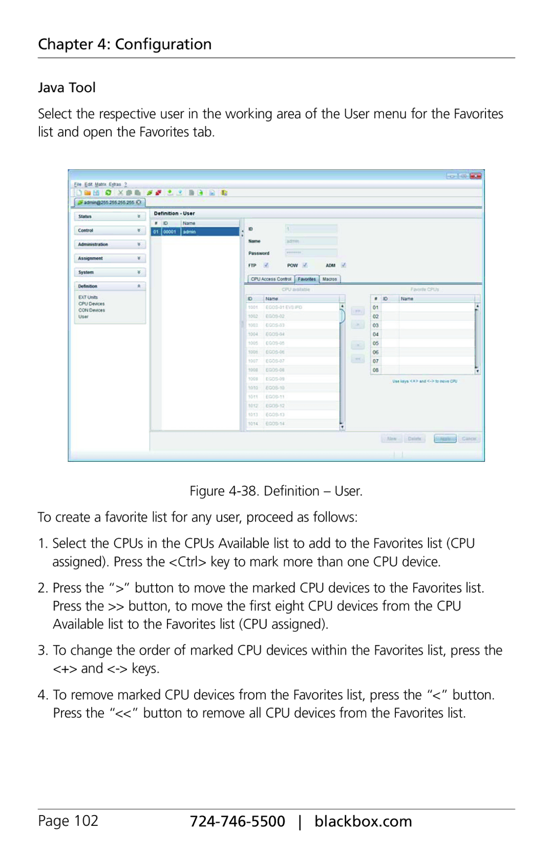 Black Box ACXC32, ACXC48, ACXC16, ServSwitch DKM FX and DKM FX Compact manual Configuration 