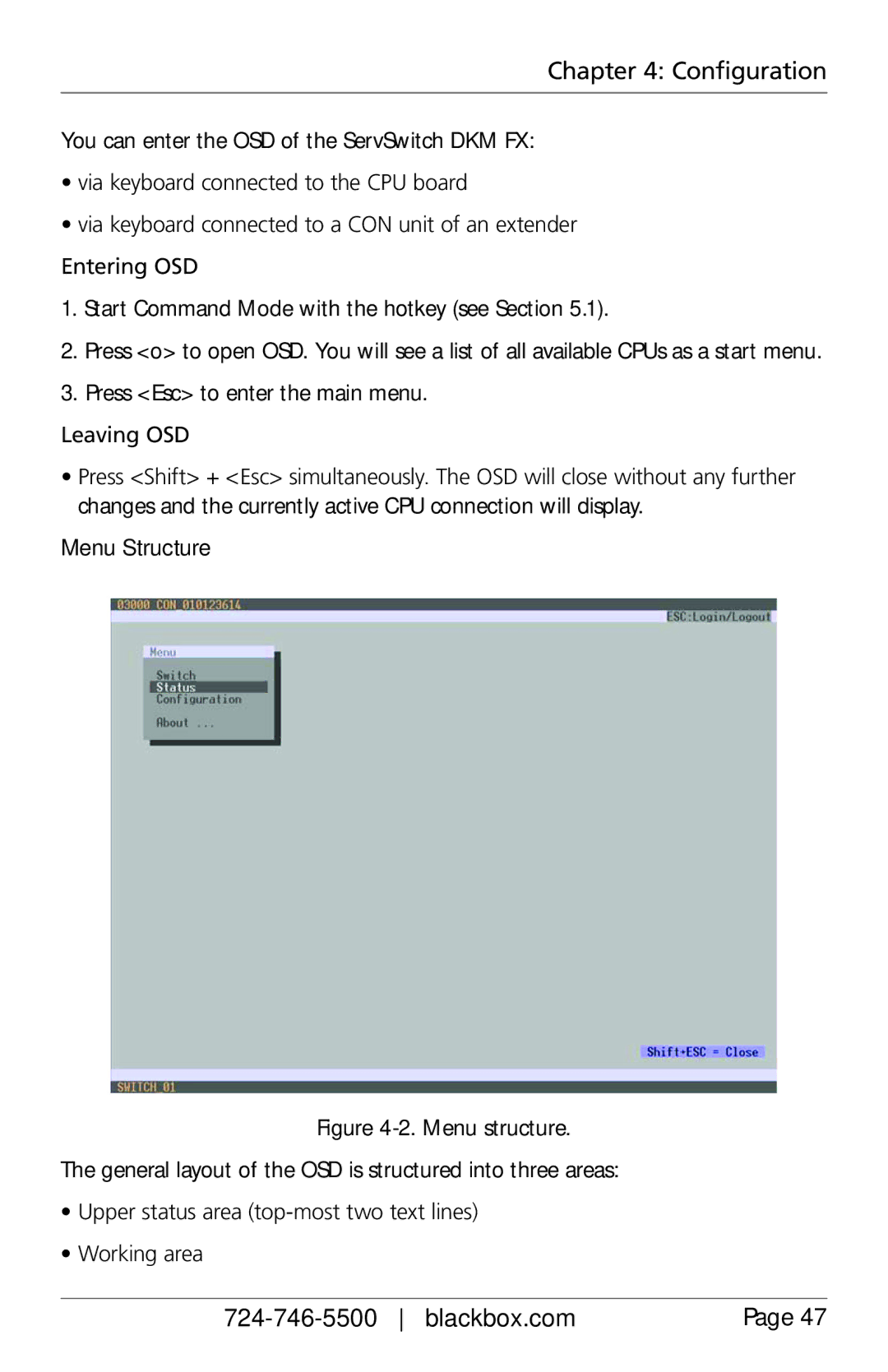 Black Box ACX288-PS, ACXIO8-C, ACXSFPC, ACXSFPS, ACXIO8-SPF, ACXIO8-SM, ServSwitch DKM-FX, ACX288-CTL, ACX048 manual Configuration 