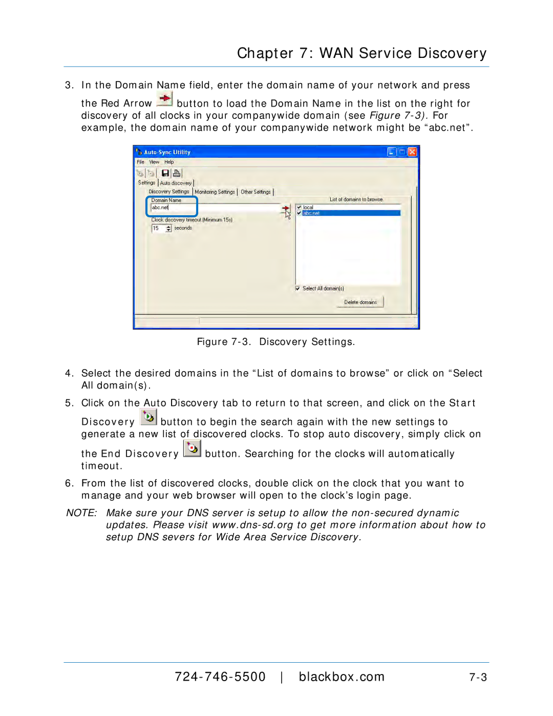 Black Box ASTCRCR, ASTCPOEK, ASTCBK, ASTCRCB, ASTCRCG, ASTCKEY, ASTC3000POE manual WAN Service Discovery 