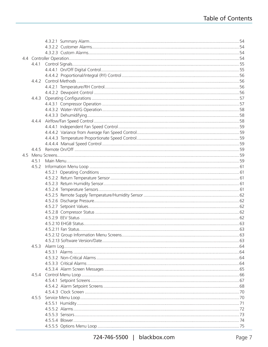 Black Box CRDX-W-FS-12KW, CRDX-A-FS-24KW 4.1, 4.2, 4.3, 4.4, 2.4, 2.5, 2.6, 2.7, 2.8, 2.9, 3.4, 5.1, 5.2, 5.3, 5.4, 5.5 