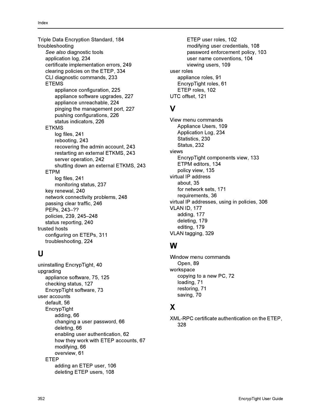 Black Box ET0100A, ET1000A, ET0010A manual EncrypTight User Guide 