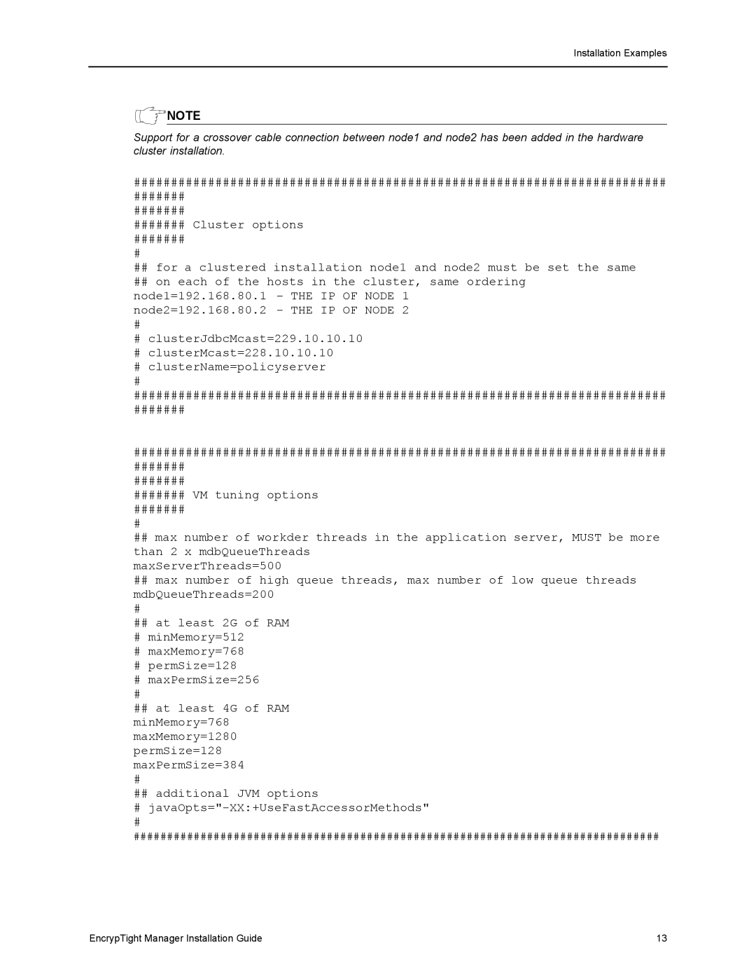 Black Box ET10000A, ET1000A, ET0010A, ET0100A, The EncrypTight manual Installation Examples 