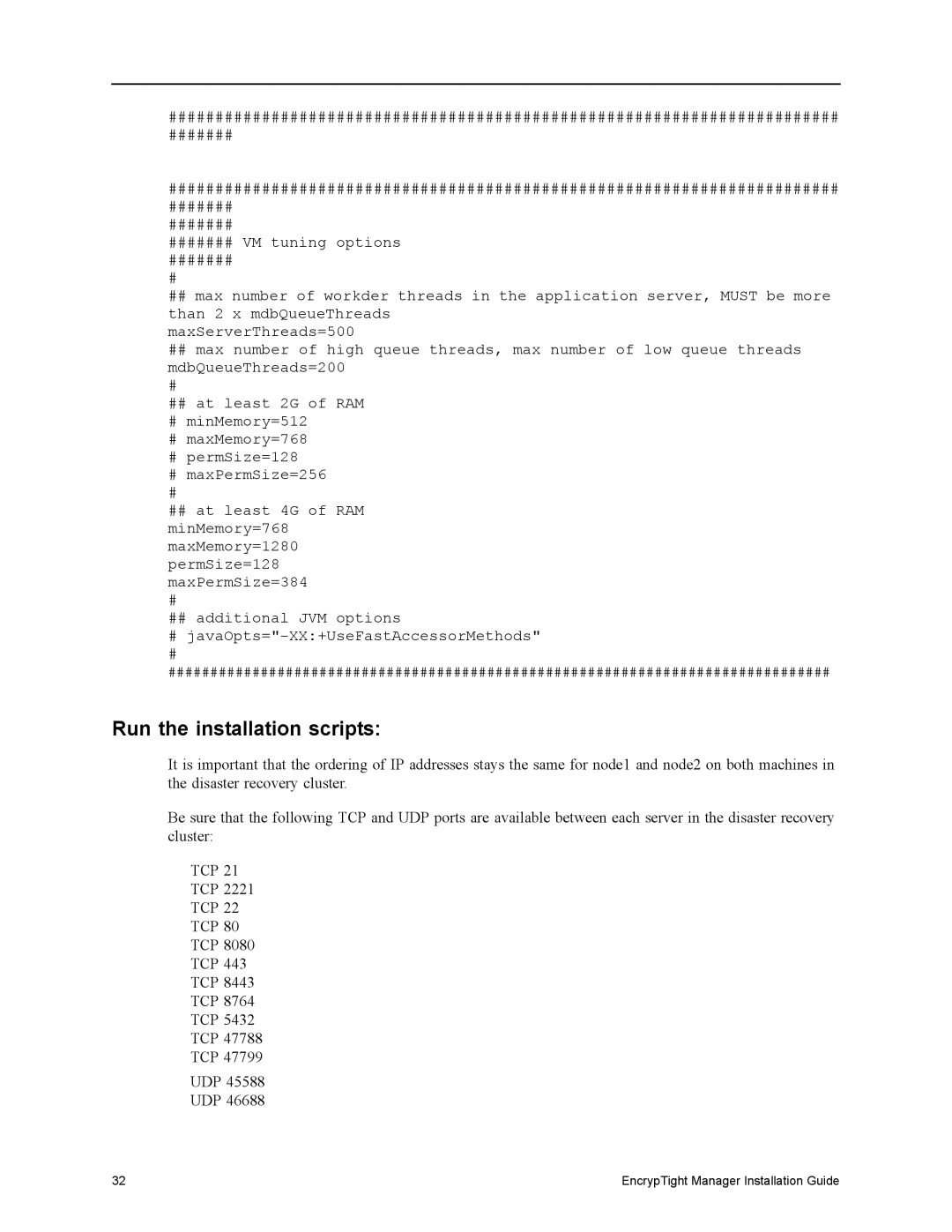 Black Box ET0100A, ET1000A, ET0010A, ET10000A, The EncrypTight manual Run the installation scripts 