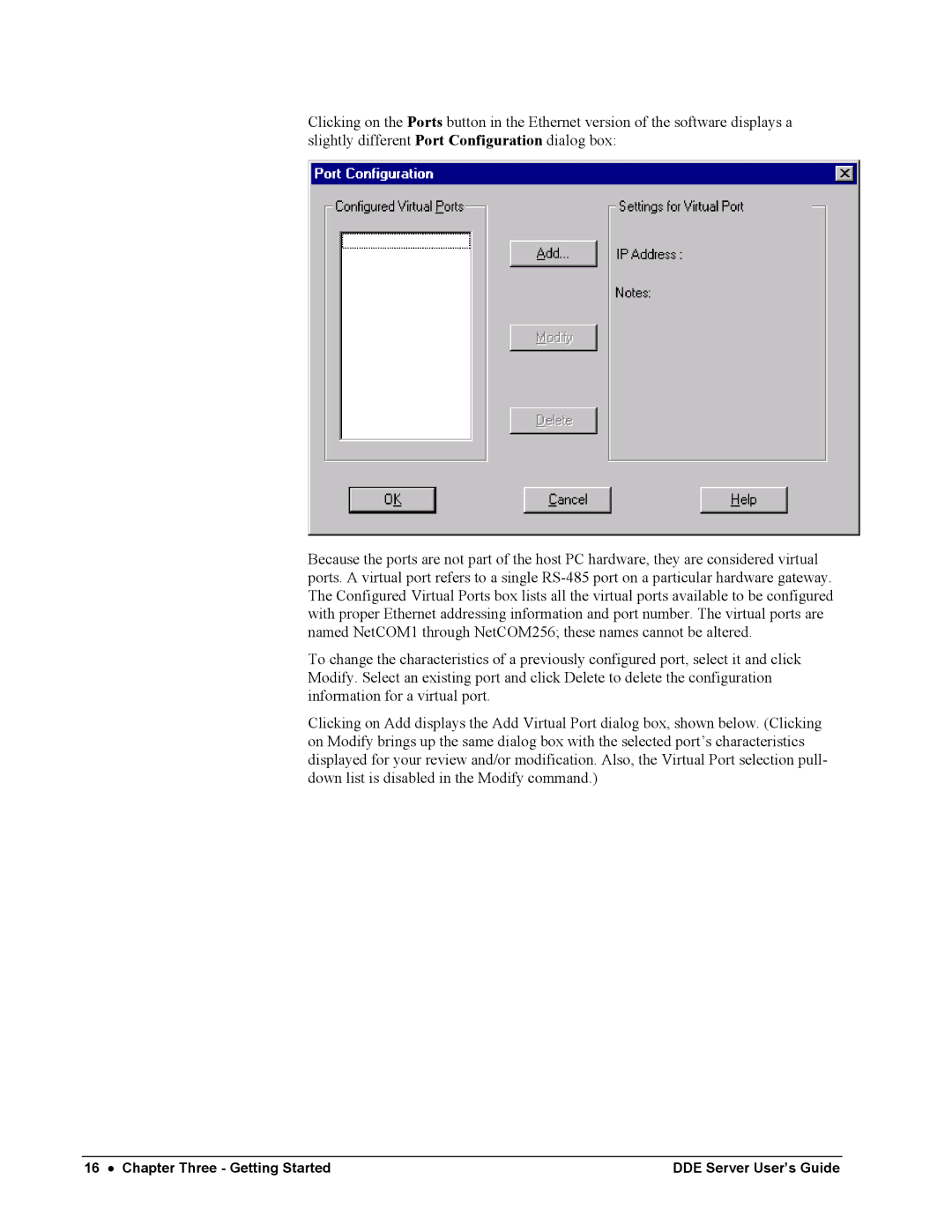 Black Box GEH-6510 manual Chapter Three Getting Started DDE Server User’s Guide 