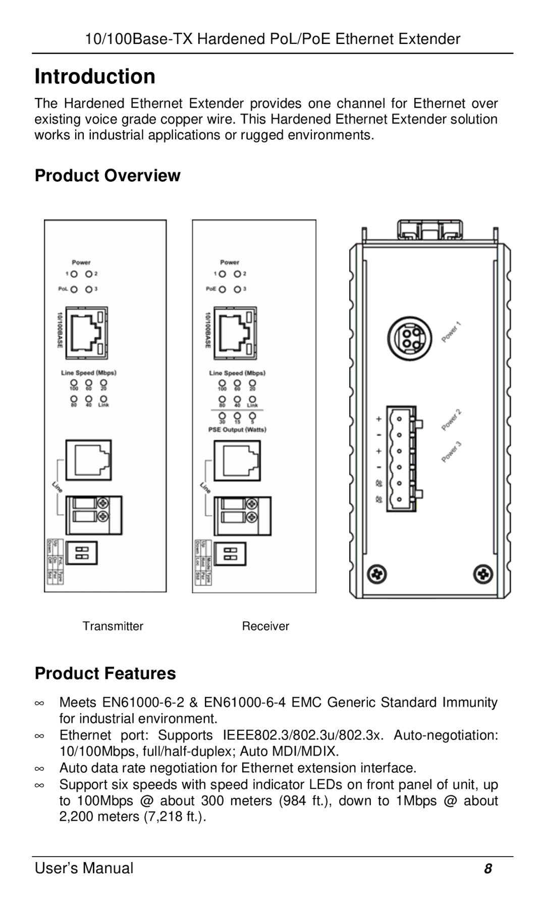 Black Box LBPS312A, LBPS310A-KIT, LBPS311A manual Introduction, Product Overview, Product Features 