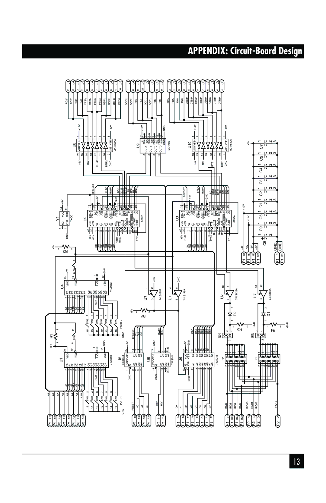 Black Box IC110C, IC174C manual Appendix Circuit-Board Design 