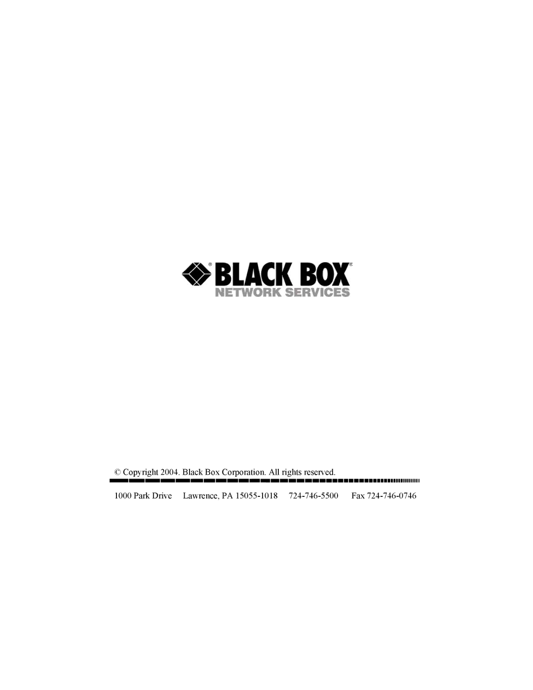 Black Box KV1116A, KV1108A manual 